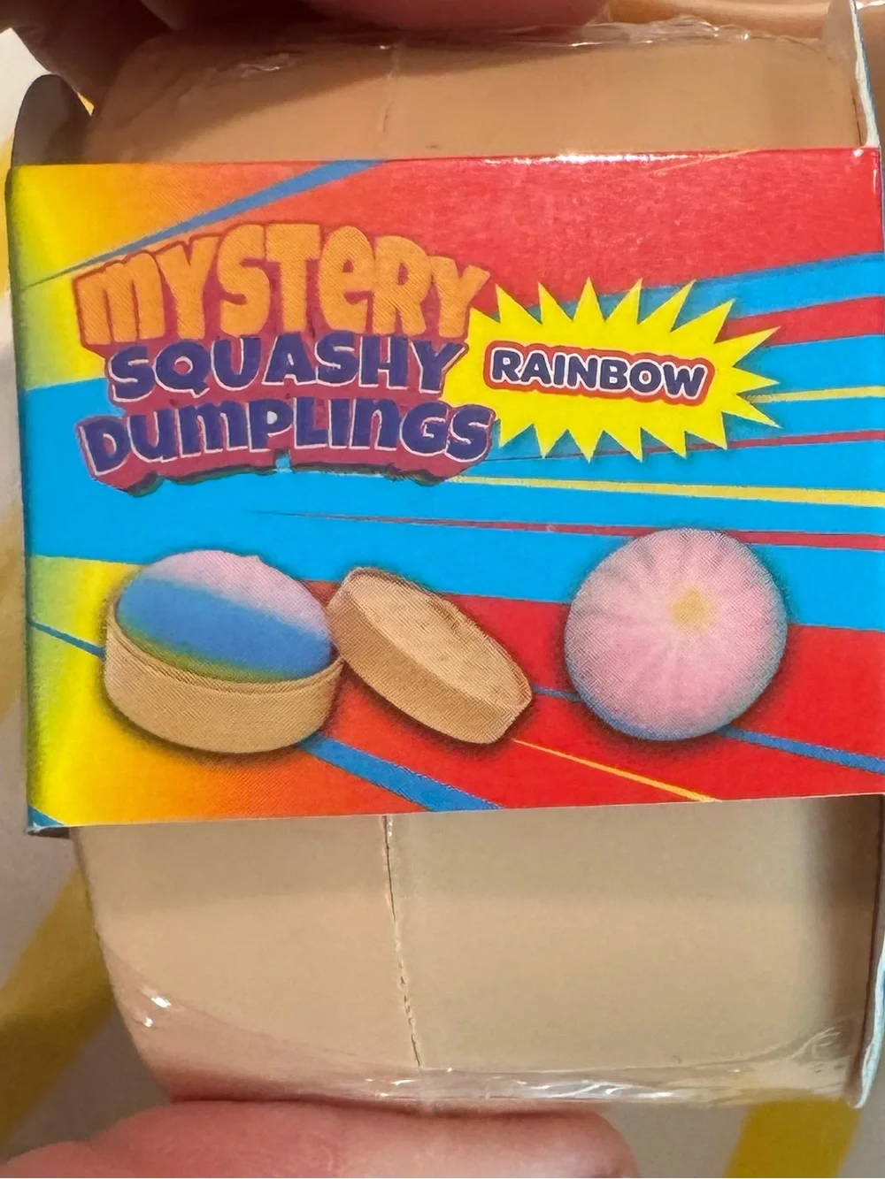 MYSTERY SQUASHY DUMPLINGS Soft Squishy Toy-set of 4-hard to find, get them  here